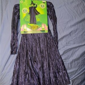 Elphaba Deluxe Child Costume - Black and Green